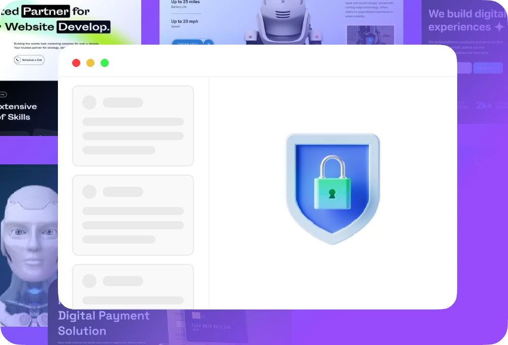100% Privacy And Data Security.